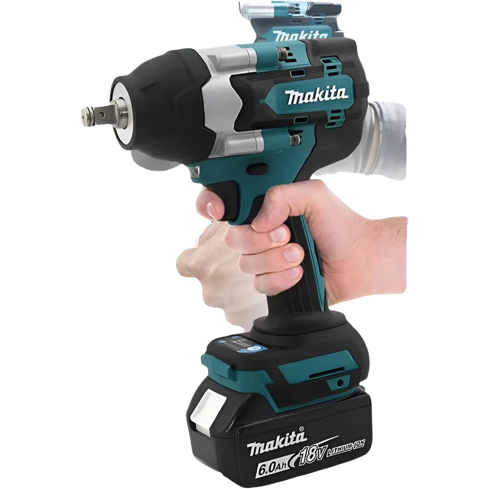 Makita dtw700 18v chave elétrica sem escova furadeira sem fio chave de fenda entrega gratuita grande torque ferramentas elétricas chave de torque