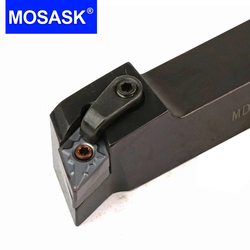

MOSASK MDQNR1616 MDQNR2020 MDQNR2525 External Turning Tool Holder For DNMG Carbide Insert Lathe Cutter Cutting Tool MDQNR MDQNL