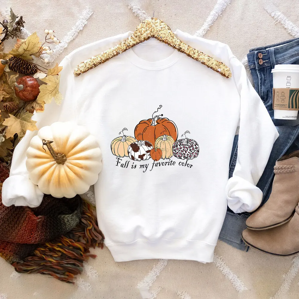 Just A Girl Who Loves Fall Sweatshirt Women Fall Sweatshirt Clothes Pumpkin Spice Autumn Hoodies Thanksgiving Gift