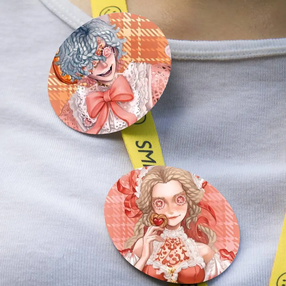 الهوية الخامس 58 مللي متر الحيوانات مضحك دبابيس شارة ظهره الملابس هدية ملحق S