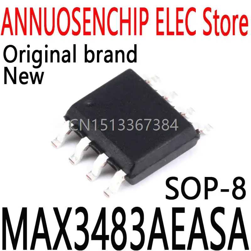 

100PCS New and Original MAX3483A MAX3483 SOP-8 MAX3483AEASA