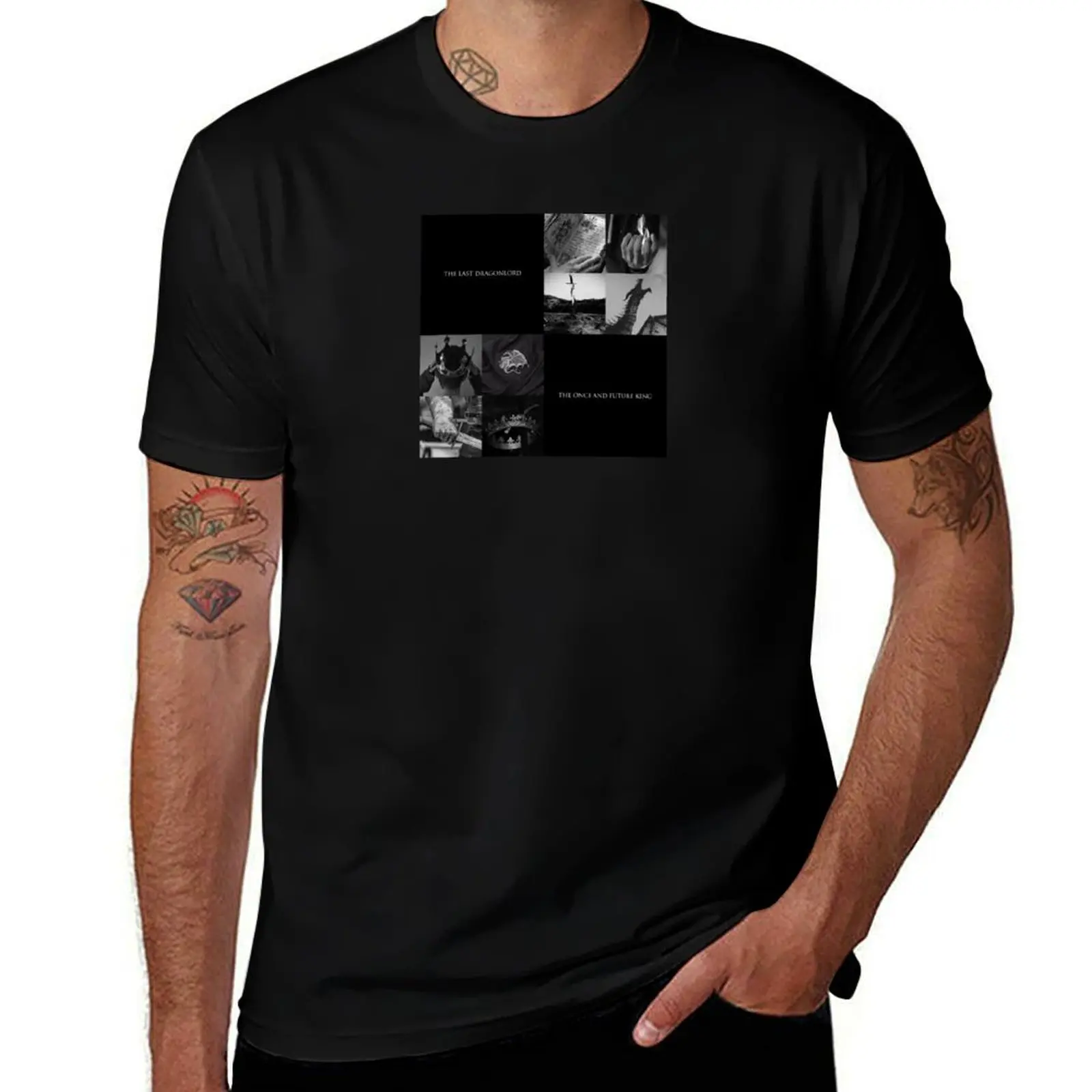 Merlin (BBC) aesthetic T-Shirt Casual Lightweight Short Sleeve Top T-Shirt