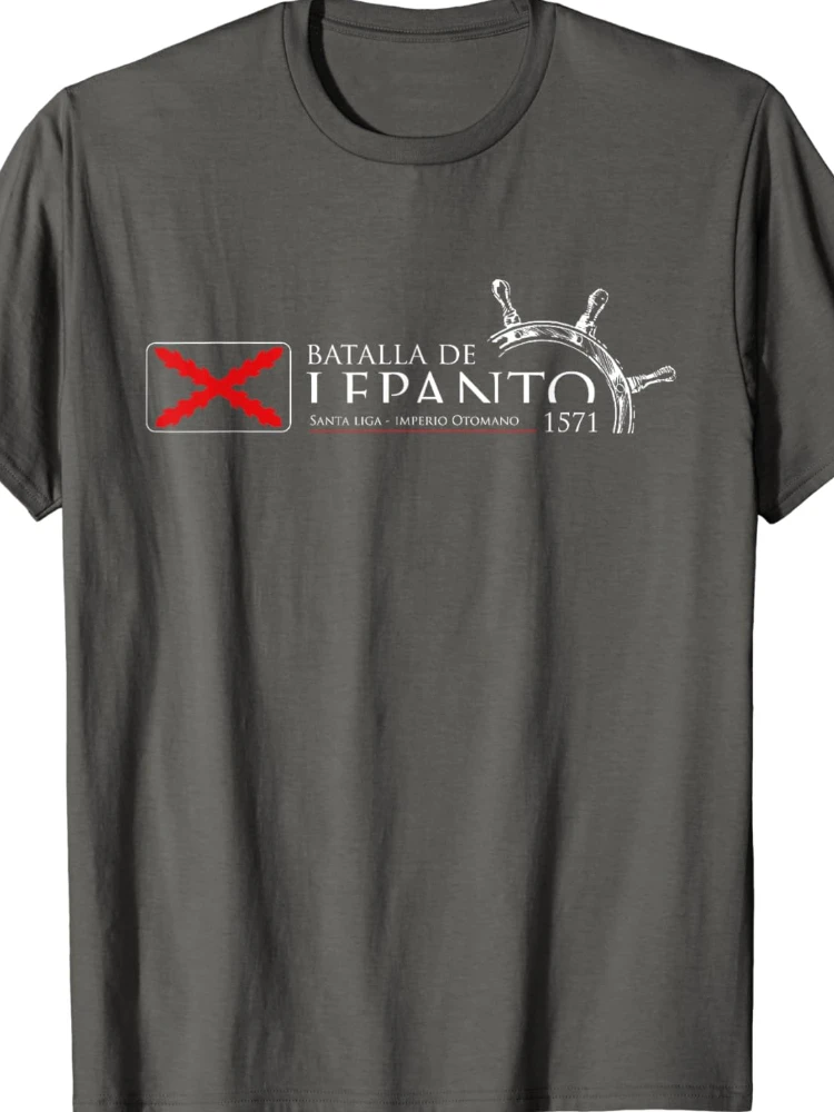 Batallas De Los Tercios: Lepanto Camiseta Men T-Shirt Short Sleeve Casual 100% Cotton T Shirt