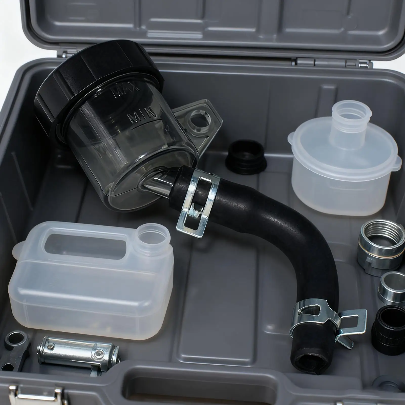 

Clutch Master Cylinder Reservoir Oil Cup Replacement Kit Universal Brake Fluid Tank For Motorcycle Dirt Bike ATV