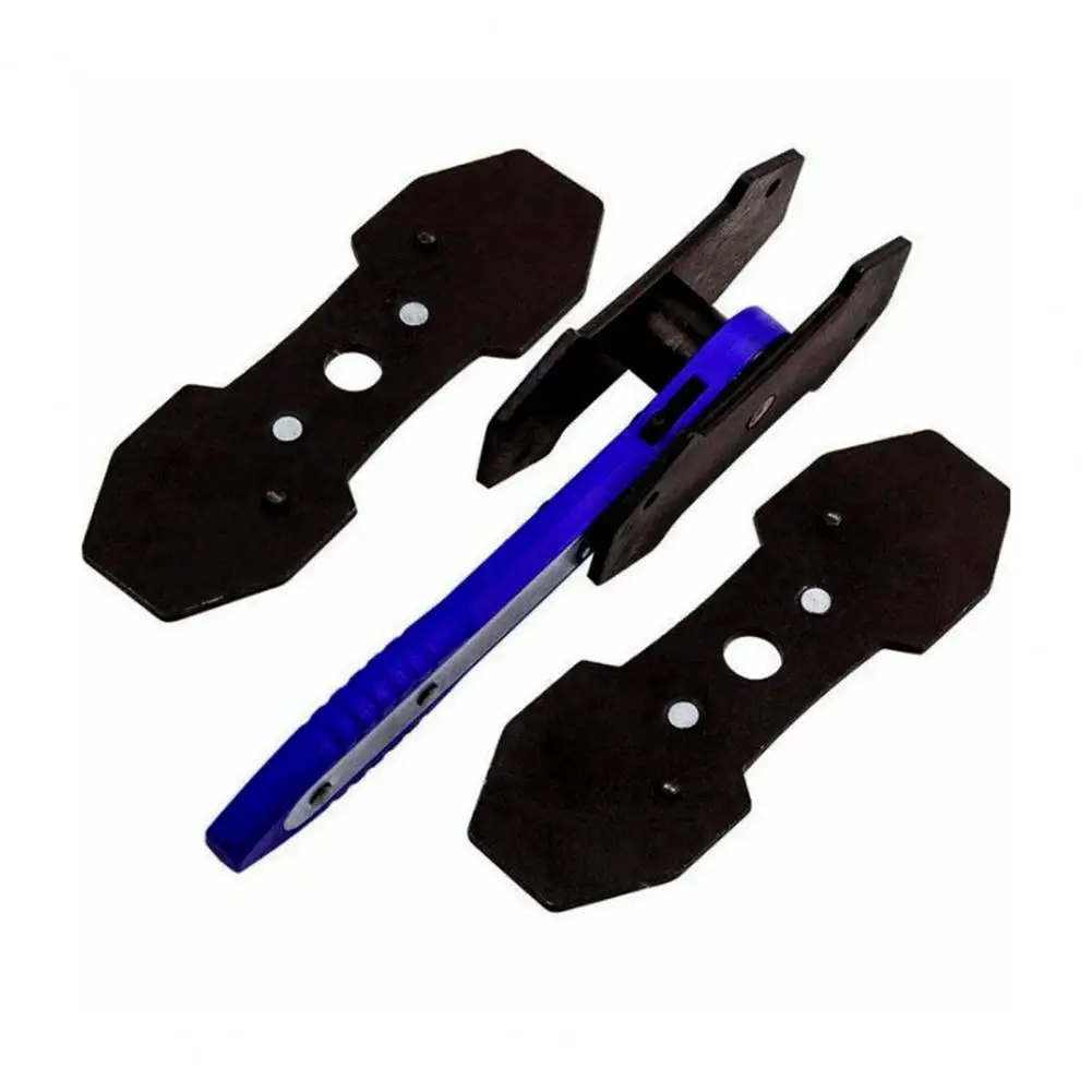 Dual-piston Floating Caliper Compression Tool Brake Caliper Compression Tool Set with Ratchet Plates Piston Disc Brake Caliper