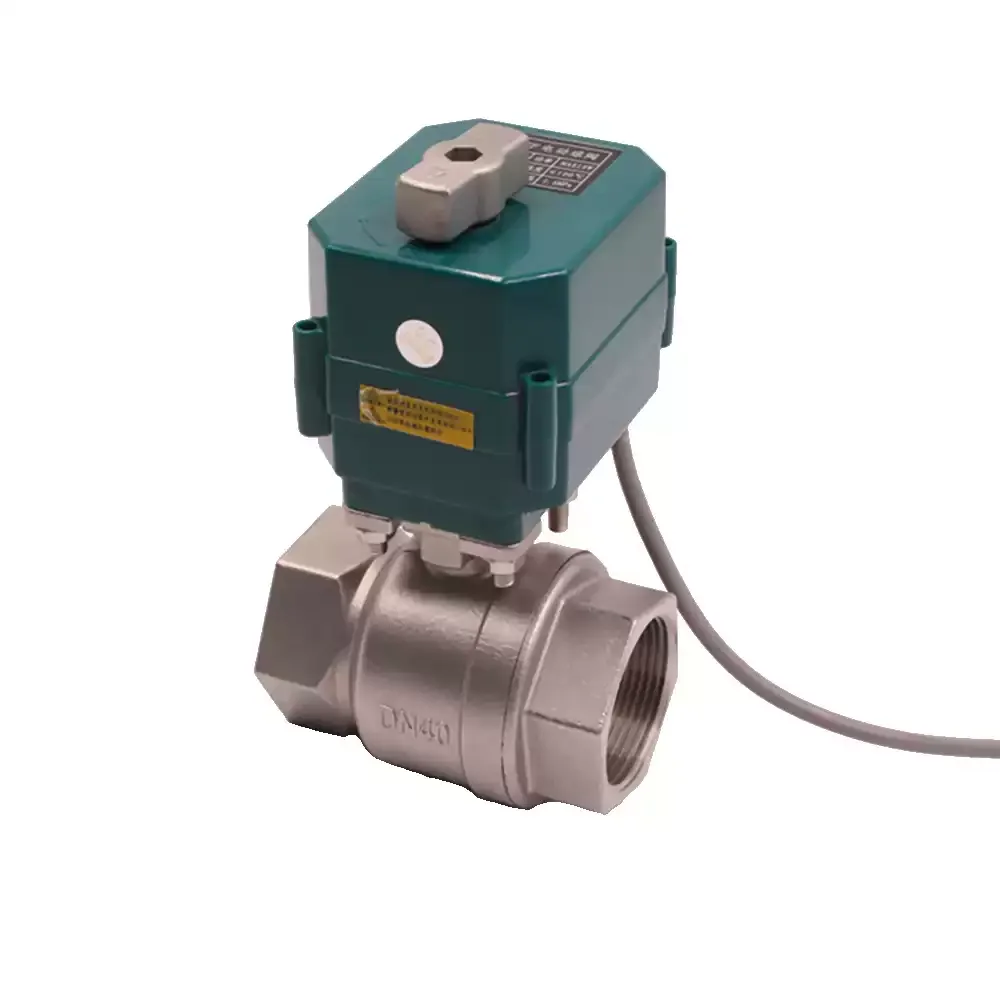 CTF-001 Semi-automatic Precision Type Switch with Feedback Function Stainless Steel Electric Ball Valve