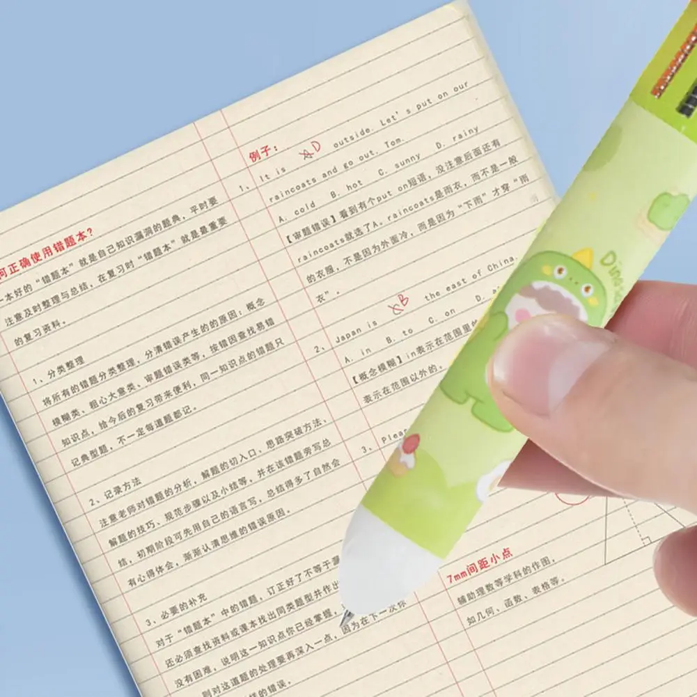 Smooth Writing Lightweight Cartoon Bear Ten-color Stationery Color Pen School Supplies