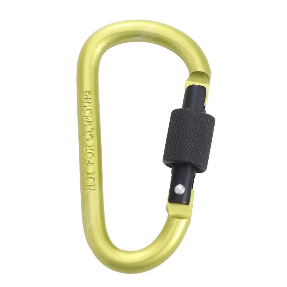 

Paracord Carabiner Carabiner D Shape Carabiners Keychain Fishing Carbin Buckle Water Cup Buckle Carabiner Clip Tourist Hooks