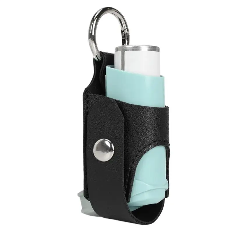 PU Leather Travel Holder Inhaler Travel Case for Travel Daily Use Indoor