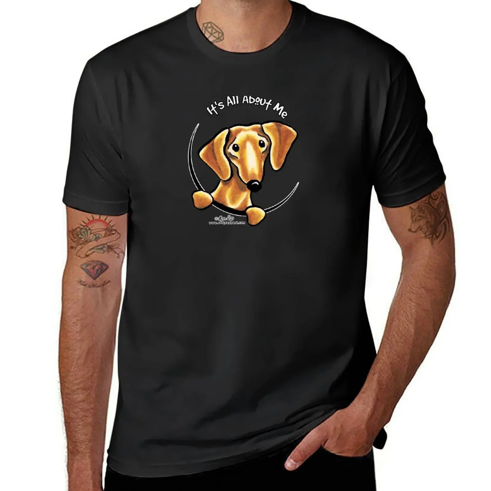 

Smooth Red Dachshund :: It"s All About Me T-Shirt new edition mens t shirt graphic