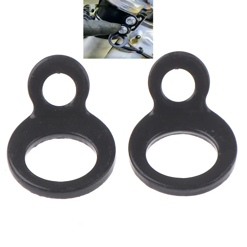 

1 Pair Motorcycle Tie Down Strap Rings Stainless Steel for Dirt Bike kayaks trailers Attach Tie-downs Tie-Down Strap Rings