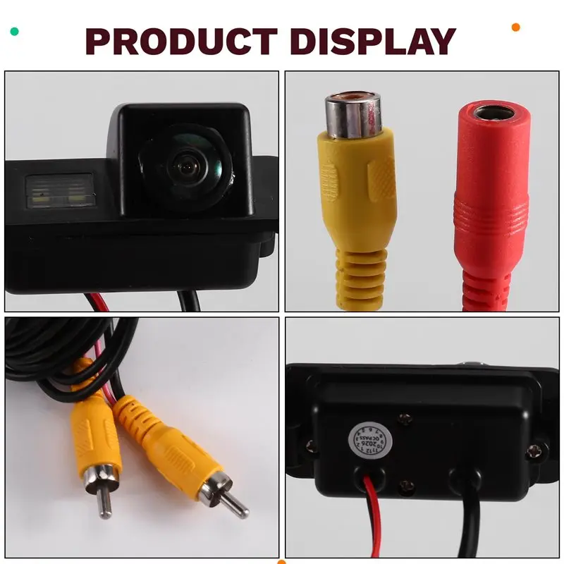 ABTD-Car Accessories 170 Degree AHD 720P Rear View Camera For Ford Mondeo Fiesta Focus Hatchback S-Max Kuga Special Vehicle