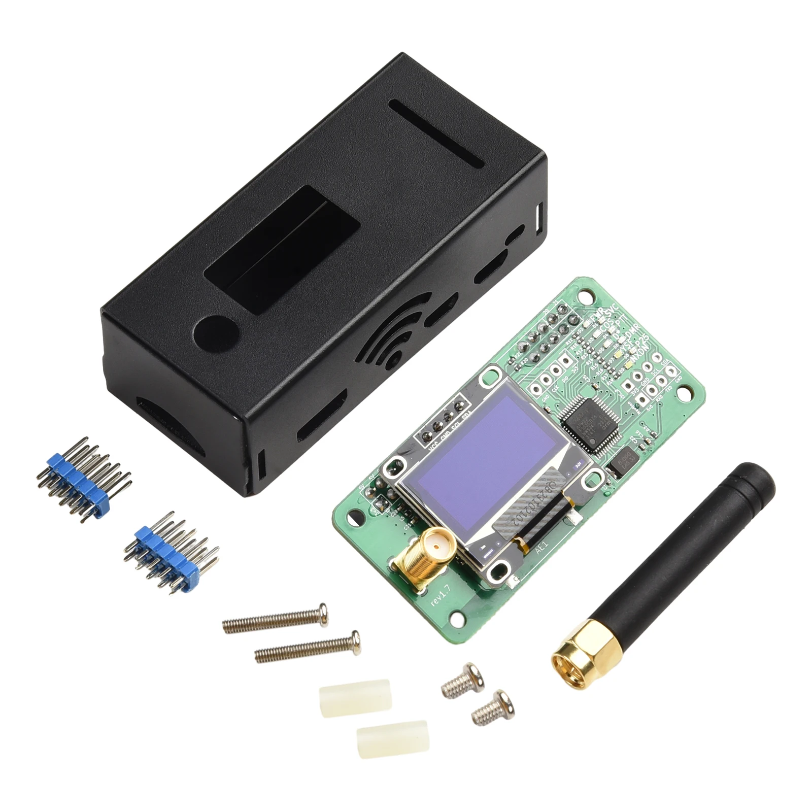 UHF VHF UV For mmdvm Hotspot Module for high performance simplex node operation For DMR P25 YSF DSTAR Pi 3B 3B OL