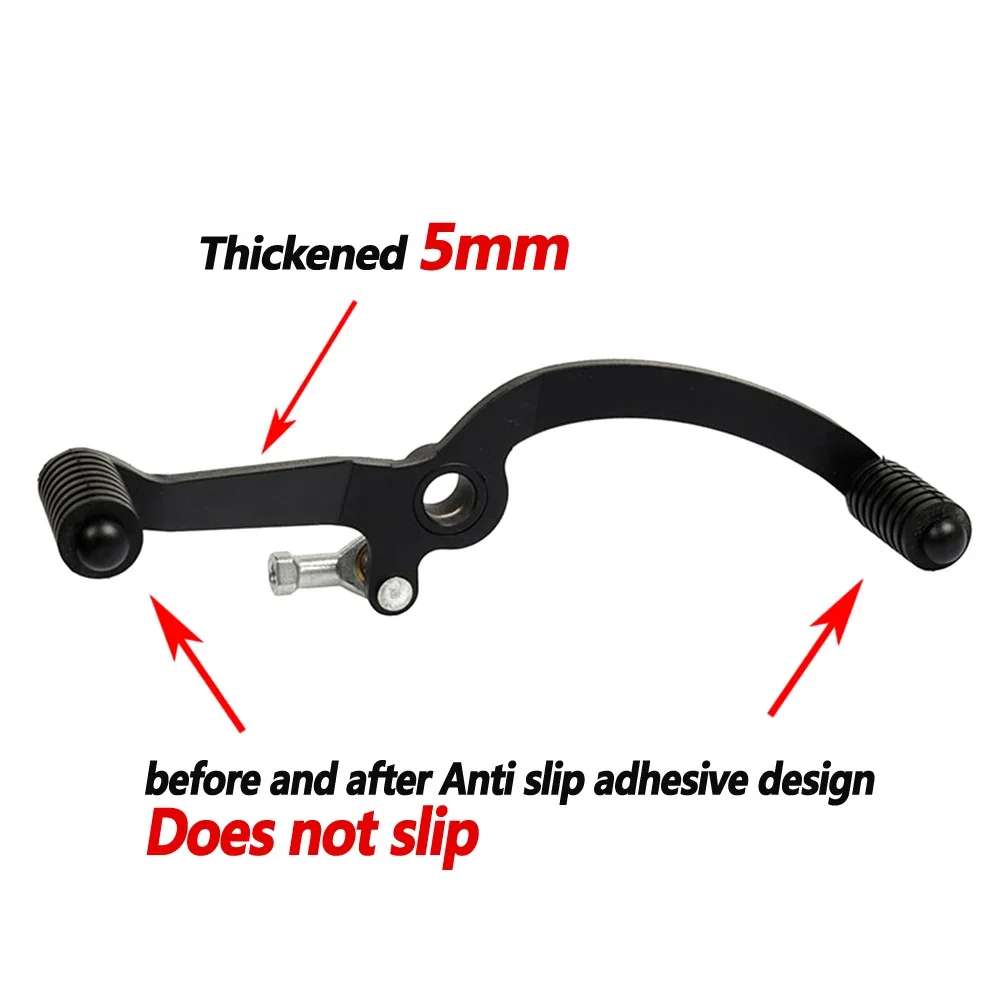 For CYCLONE RE3 RA2 gear shift lever modification ZS400 RA250 RA250S gear shift lever front and rear press gear shift lever