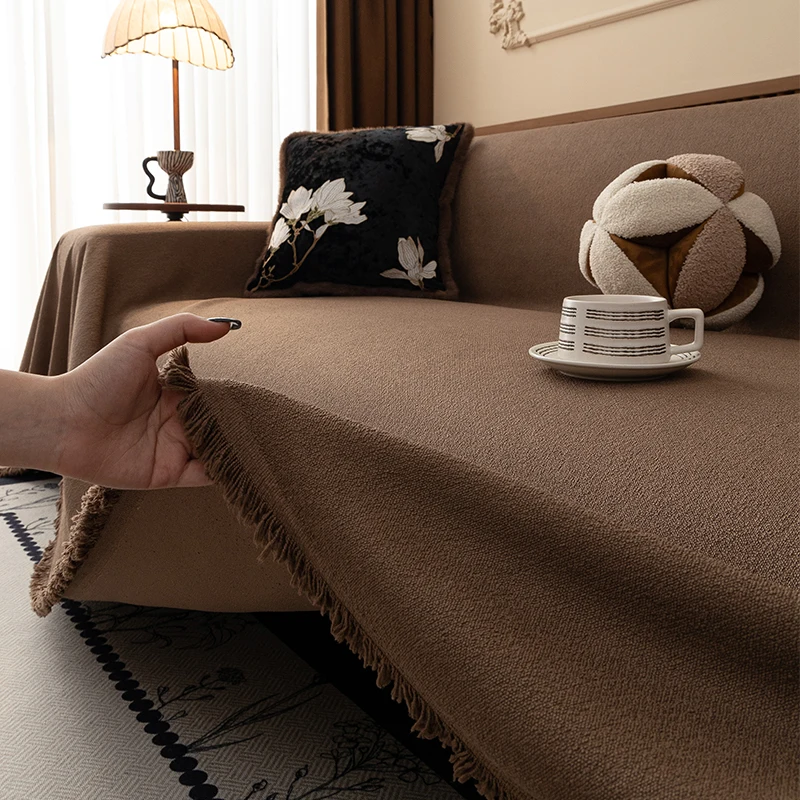 Living Room Sofas Covers For L Shaped Sofa Cover Protector One Seat Thicken Sofa Towel Waterproof