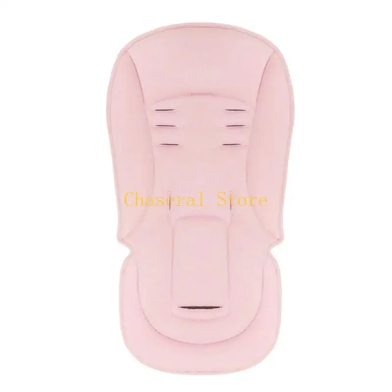 E7CE Toddler Baby Strollers Pad Gentle on Skin Washable Design 3 Stage Adjustable Hole Accent Year Round Comfort Support