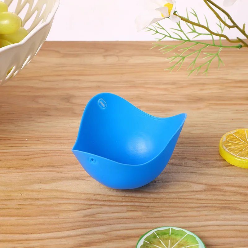 

1pc Silicone Steamer Egg Tray Food Grade Portable Firm Egg Trays Portable Anti Roll Egg Tray Kitchen Accessories