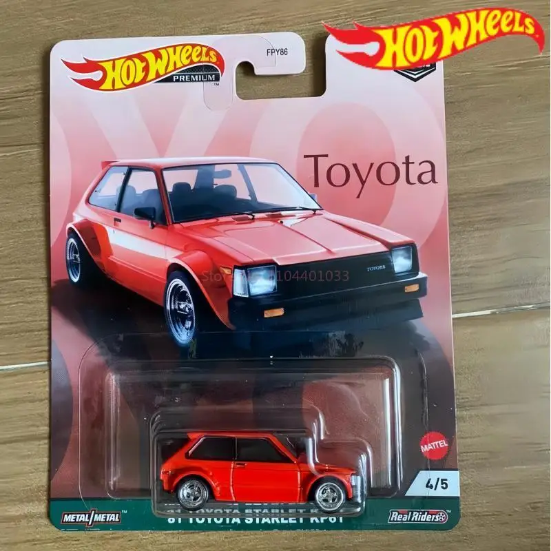 

In Stock Genuine Hot Wheels Car Culture 2021 Toyota Series Sets 1:64 Scale Diecast Vehicle Model Collectible Cars Xmas Gifts