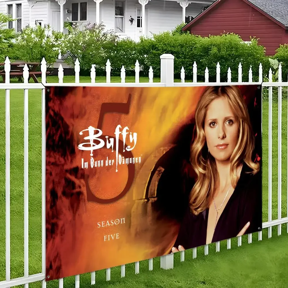 Buffy The Vampire Slayer Classic Movie Flags Wall Hanging Tapestry Outdoor Decorative flag Background Blanket