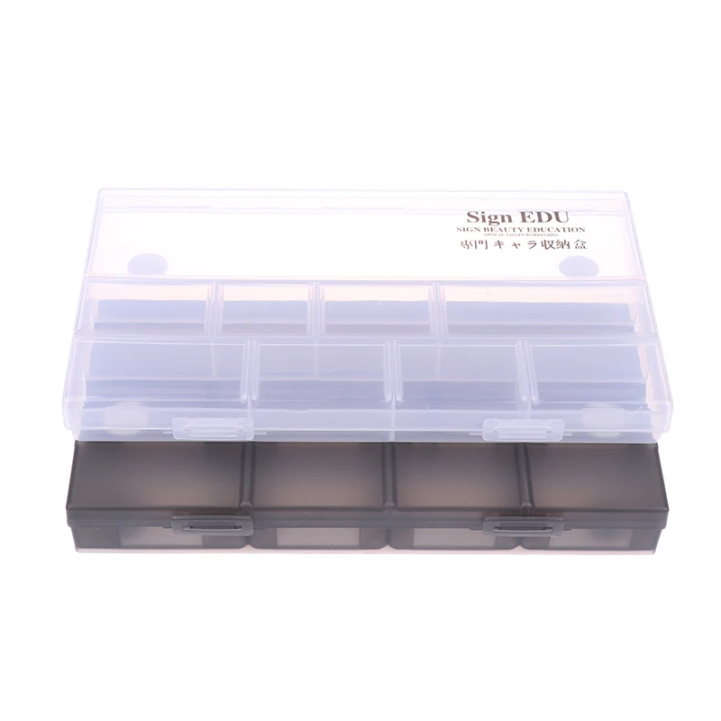 1Pcs Barber Tools Storage Box Hairclips Combs Storage Case Multi Grid Compartment Organizer Hairdressing Accessories Container