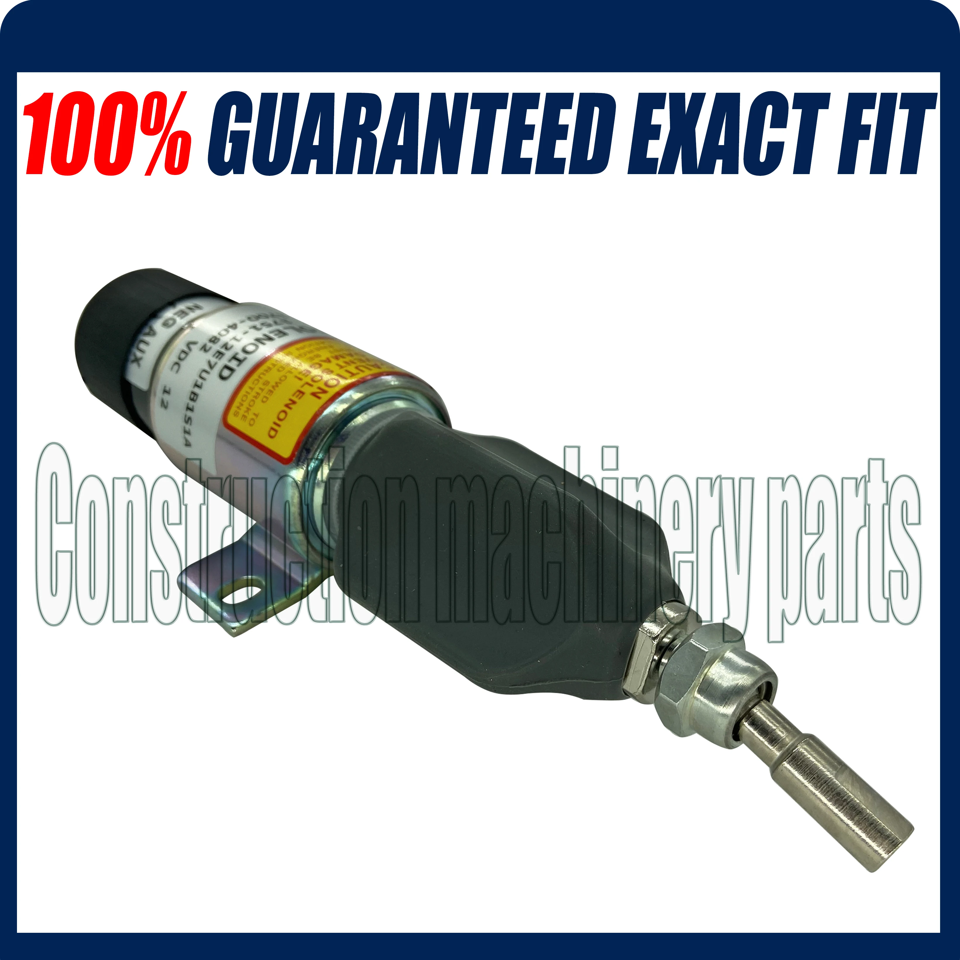 

Stop Solenoid 1751-12E7U1B1S1A 1700-4082 12VDC (2 terminals) For Woodward