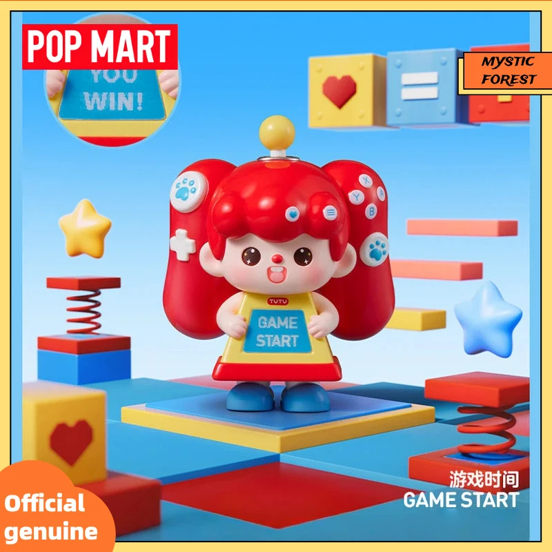 

POP MART New Supertutu Happy-ing! Модная слепая коробка серии, фигурка, настольные украшения, декор, модель игрушки, загадочная коробка, подарок-сюрприз