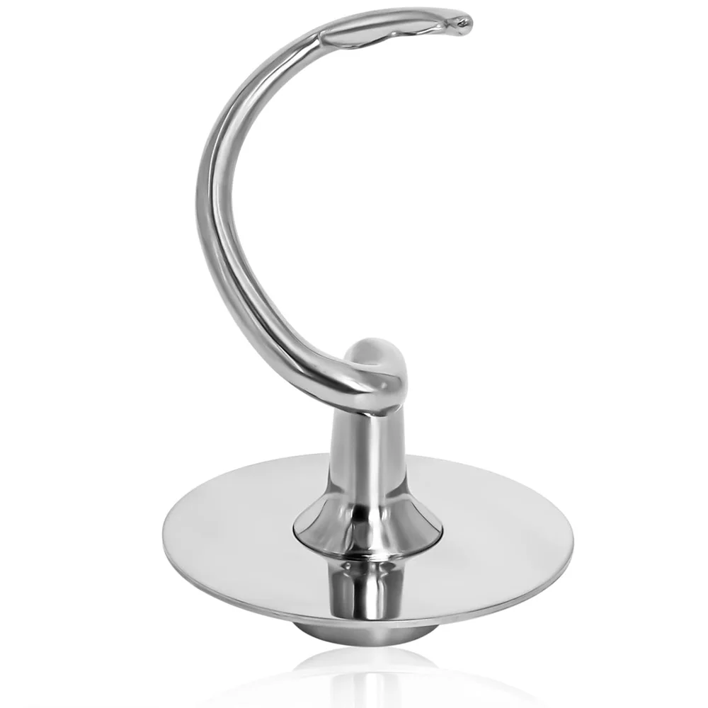 K45DH Dough Hook Compatible with Kitchenaid 4.5-5 QT Tilt-Head Stand Mixer K45SS KSM75 KSM90 KSM95 KSM100 KSM150(4.5-5QT)