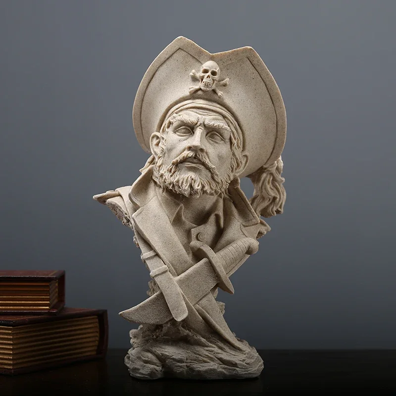 MGT-Abstract Pirate Decoration, Nordic Character, Home Decoration, Living Room Bookcase, Wine Cabinet Display