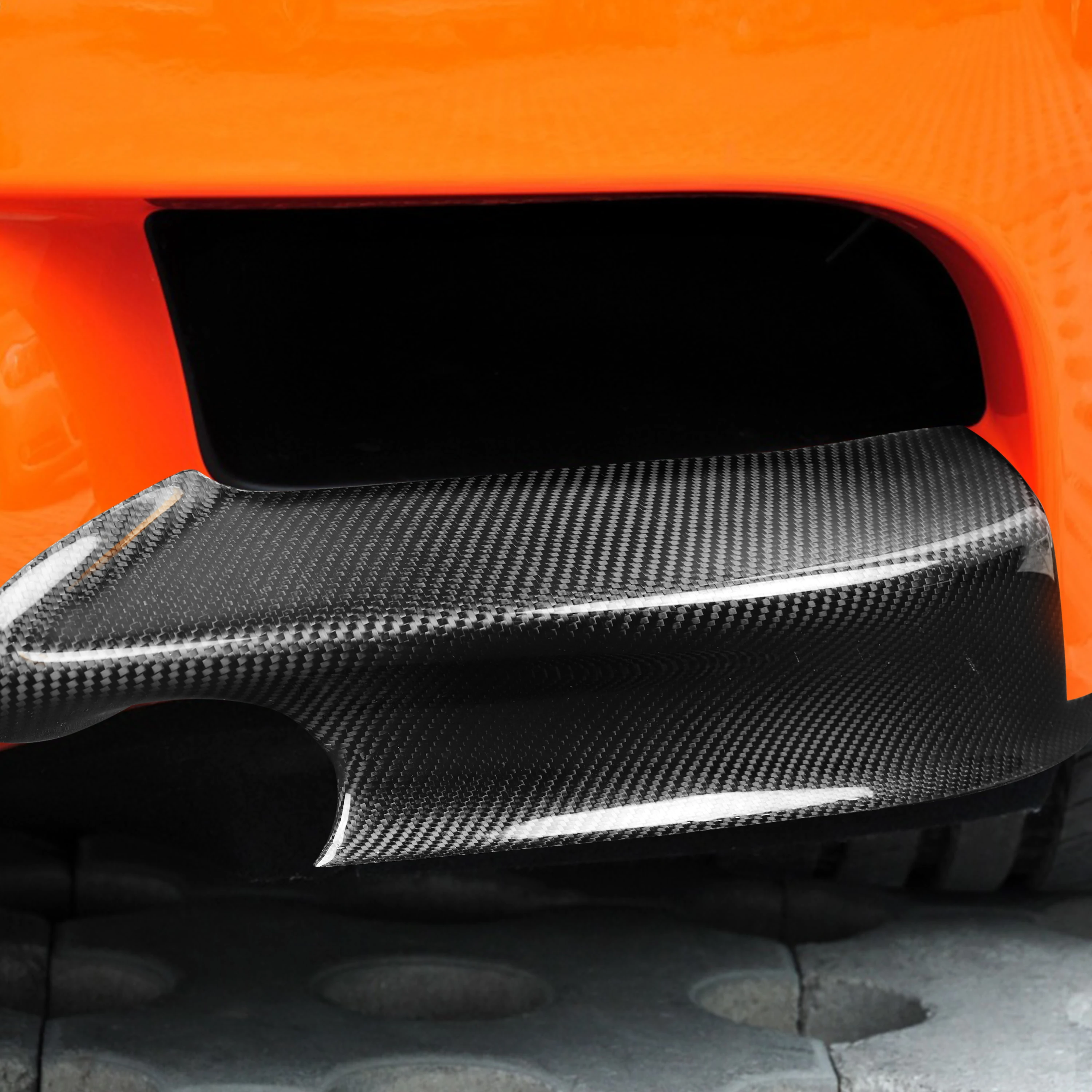 For BMW E92 E93 M3 2007-2013 Real Dry Carbon Fiber Front Bumper Spoiler Air Knife Panel Cover Trim Car Accessories Modification