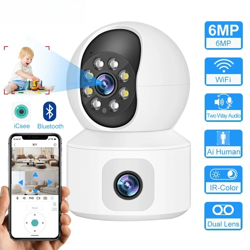 Smar 6MP Wifi Camer…