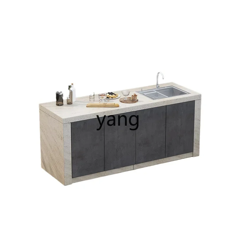

LTT outdoor console outdoor garden wash basin courtyard sink basin integrated cabinet