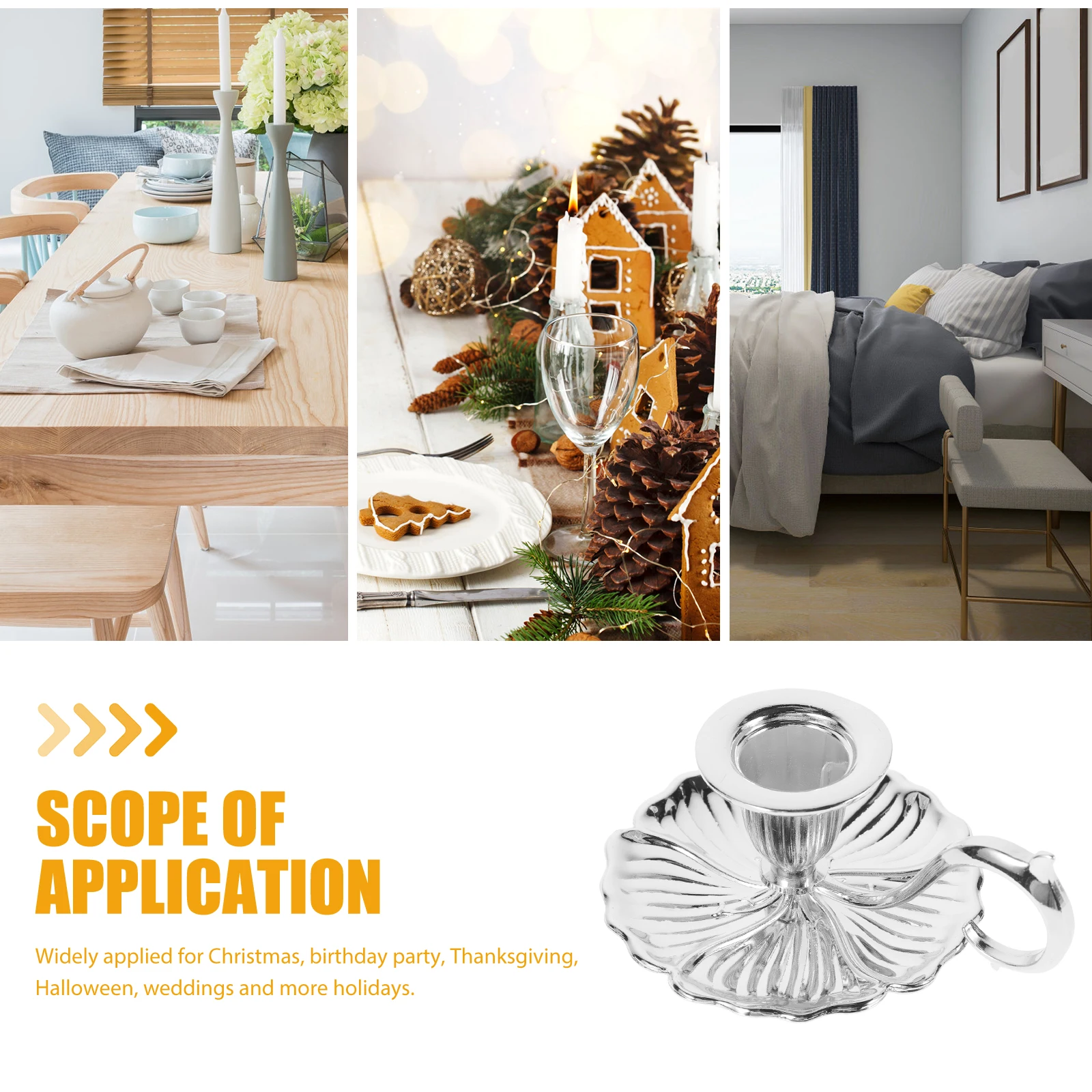 

Holder Cup Rustic Metal Pillar Stand For Wedding Party Christmas Home Decor Desktop Centerpiece Zinc Alloy