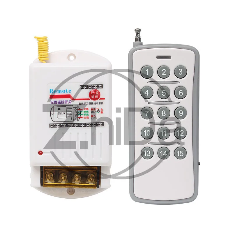 220V Wireless Remote Control Switch Multi‑Channel For Pump Home Light