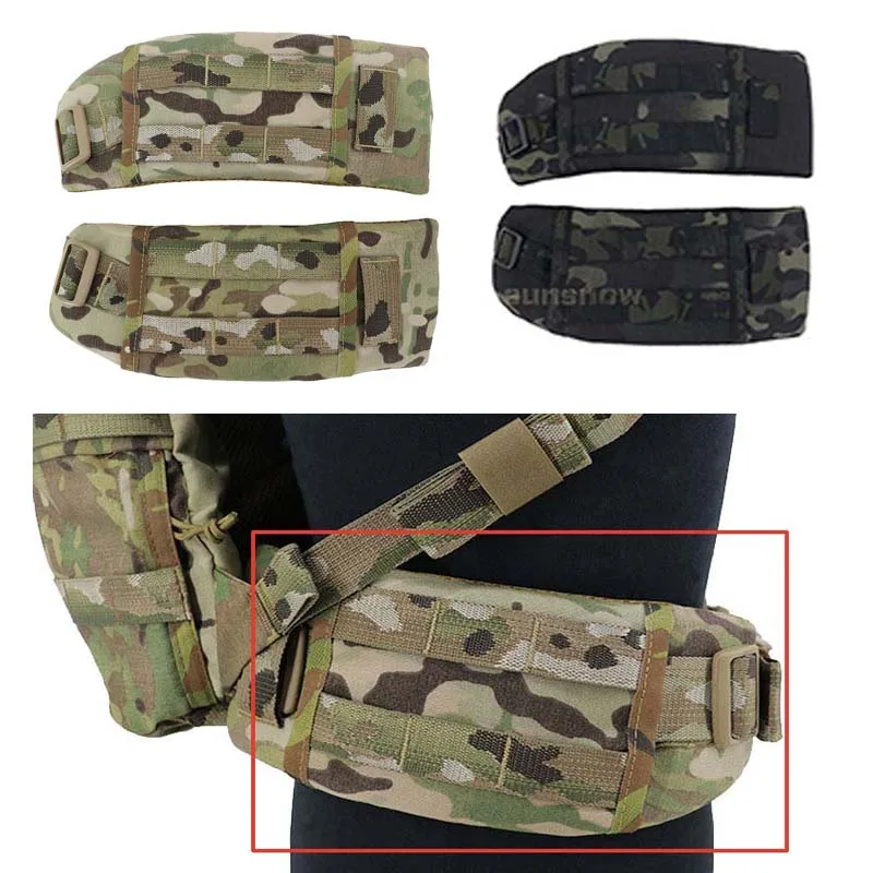 1 Pair 2Day Backpack Reinforced Waistband Tactical ASAP Waist Pad Protection For 38mm Waist Belt