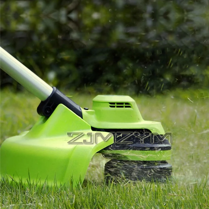 Electric Lawn Mower Small Household Mowing Machine Garden Tools Rechargeable Brushless Grass ﻿Cutting Trimmer 24V 600W 6300RPM