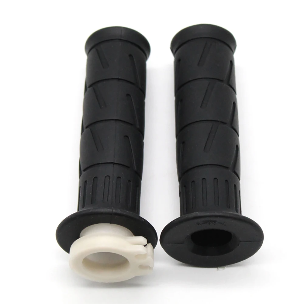 For Kawasaki Z750 Z800 Z1000 ZX-6R ZX-10R ZX-14R 7/8 Inch 22mm Motorcycle Handlebar Handle Rubber Sleeve Handle Grip Rubber Set