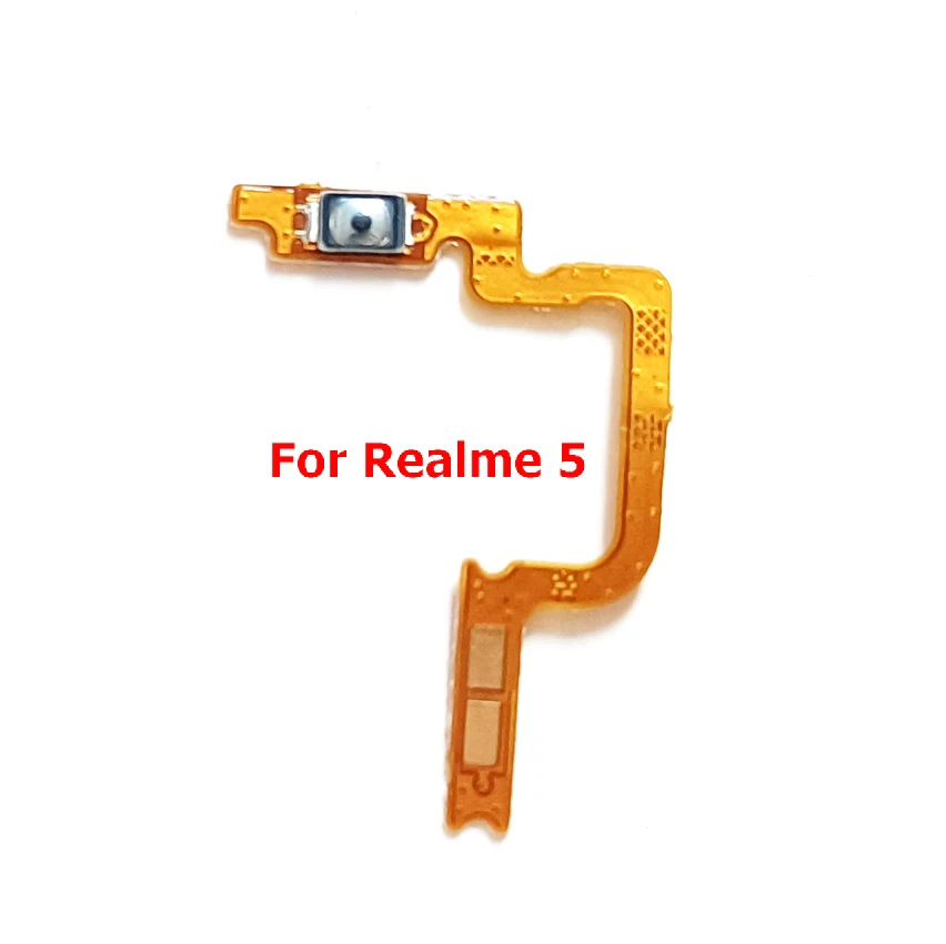 10PCS Power Button Volume Switch On Off Key Ribbon Flex Cable For Realme 5 C11 C12 C21Y C25Y