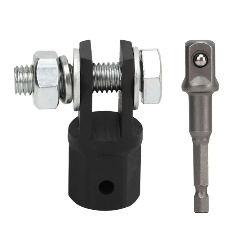 1/2 Inch Scissor Jacks Adaptor Drive Impact Wrench Adapter Tool Jack Shear Chrome Vanadium Steel Adapter Steel Ball Joint Rod