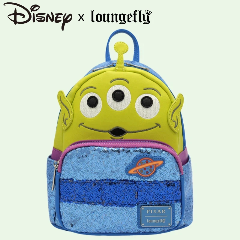 

Рюкзак Disney Loungefly Toy Story Alien, модный подарок для любителей Диснея и ежедневного использования