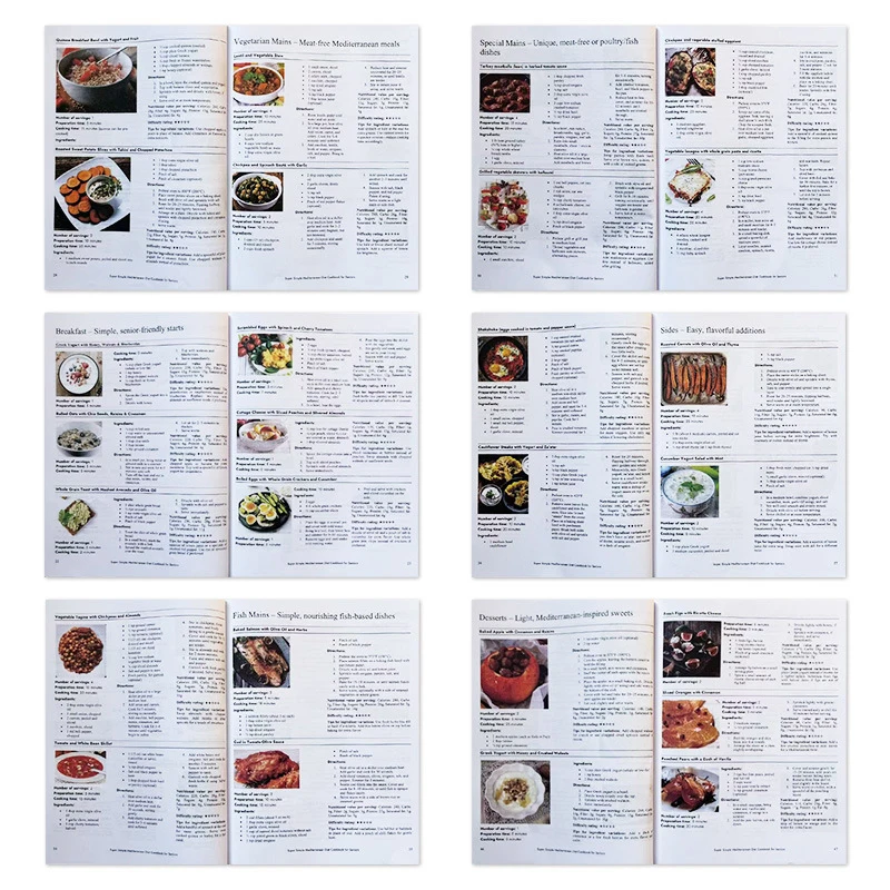 Simple & Easy Mediterranean Diet Cookbook For Seniors,Mediterranean Recipe Book