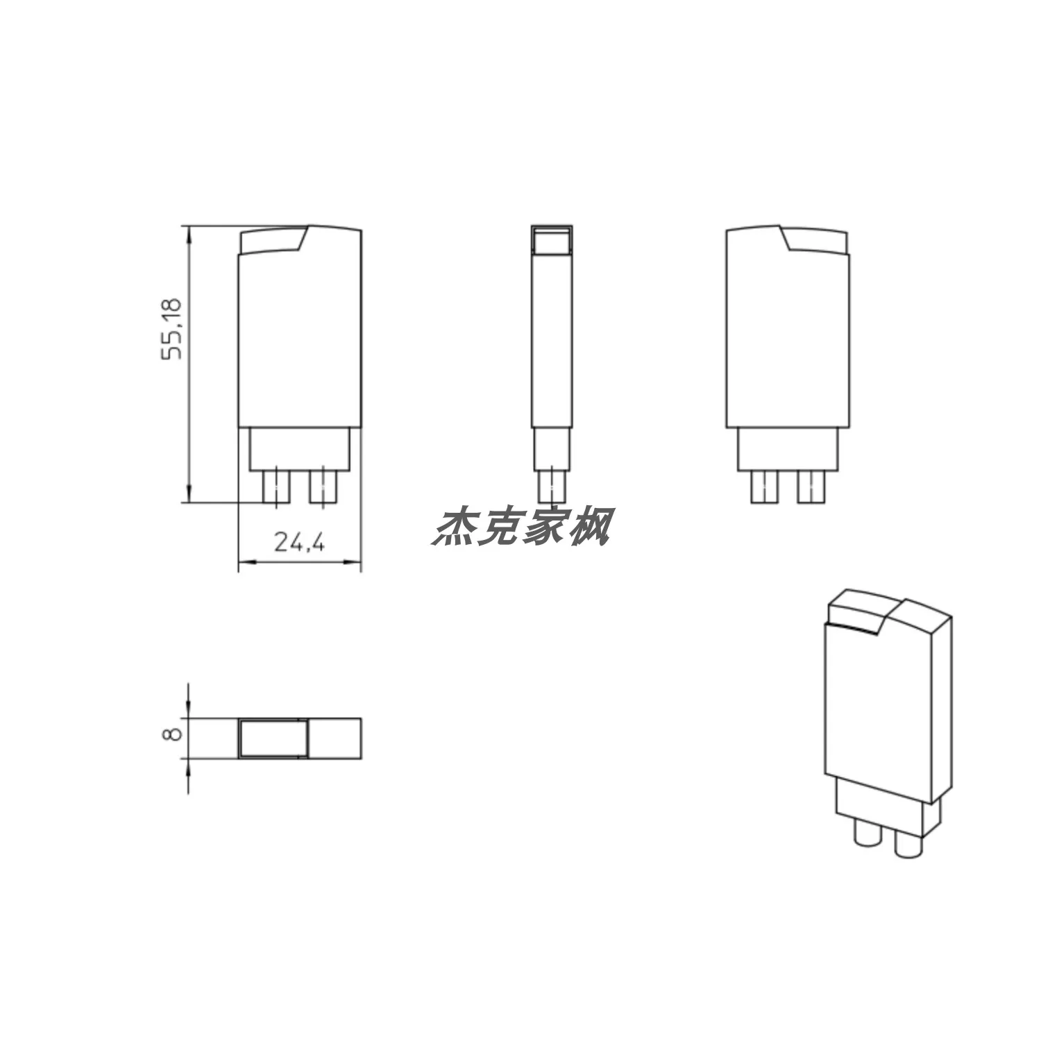 0712314 TCP 10A - Pemutus Sirkuit Perangkat Termomagnetik, Spot