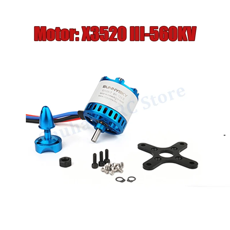 VoidFly SUNNYSKY Motor X3520 ESC 80A Propellers 2 PCS EOLOX3-series Combo Appilication Trainer Airplane For Agricultural Drone