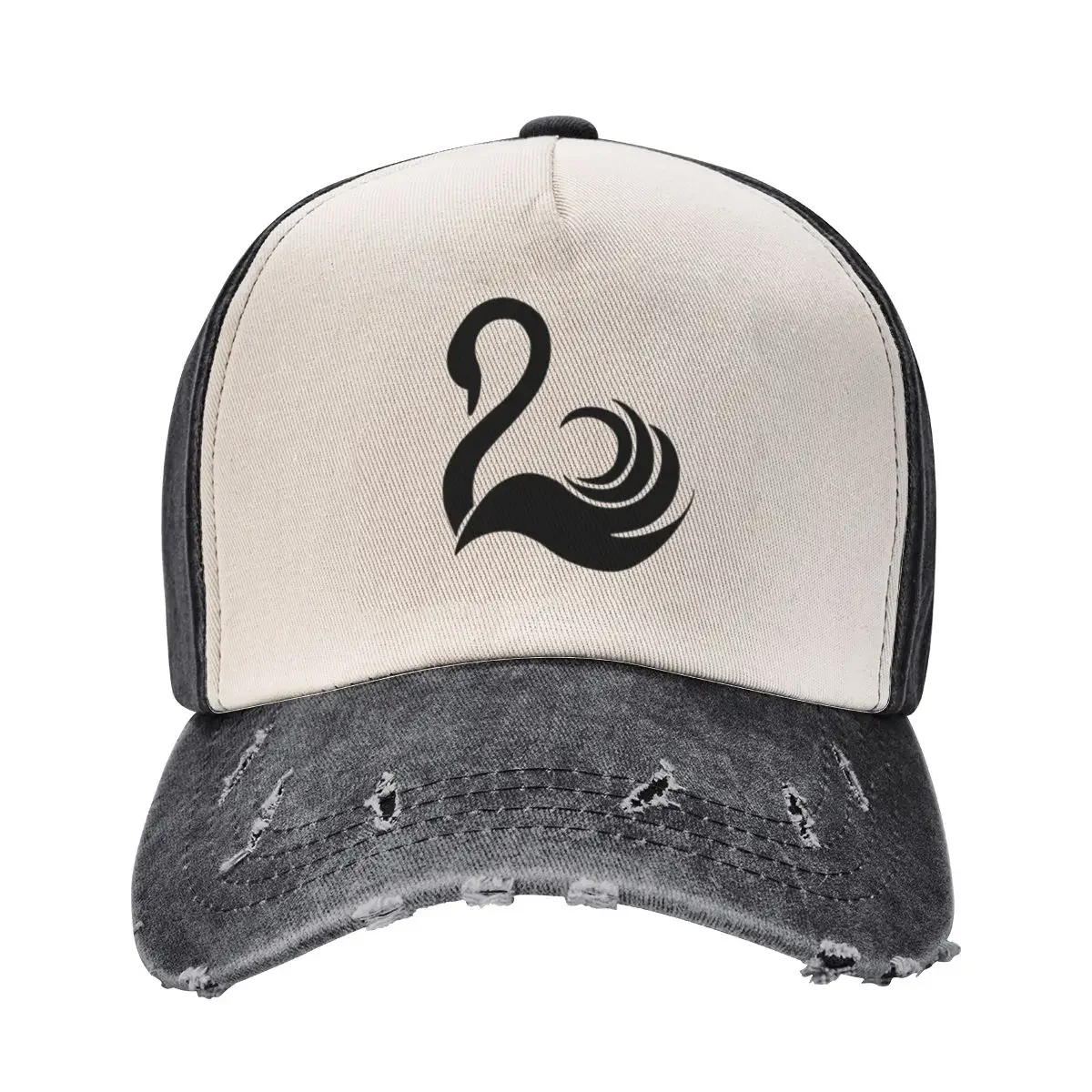 

Black Swan Symbol Baseball Cap Hip Hop Beach Outing hats for men sun hat Women's 2025 Men's