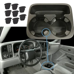 8 x Console Cup Holder Insert Flaps Universal plug-in flip cover kit for Chevrolet Silverado 2000 2001 2002 2003 2004 2005 2006