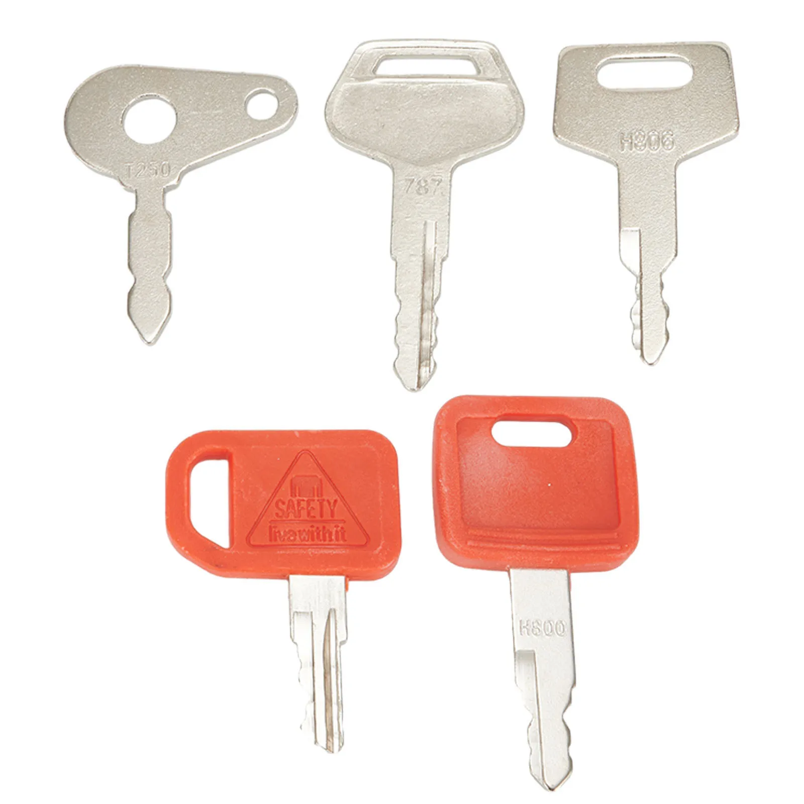 10 KEY SET Master Key Ignition Set For Agricultural + Heavy Plant Machinery Engines & Components Car Accessories