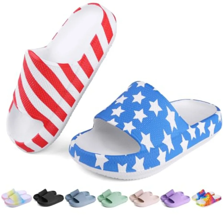 

s Cloud Slides Boys Girls Flip Flops Slip On Beach Sandals Youth Pool Shower Shoes EVA Summer Slippers s - s