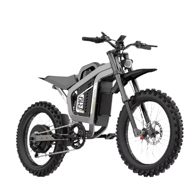 *forCross-border Direct Supply 19-inch Off-road Electric Motorcycle Adult Two-wheel High-power Front Hub Motor Model R19 75km/h