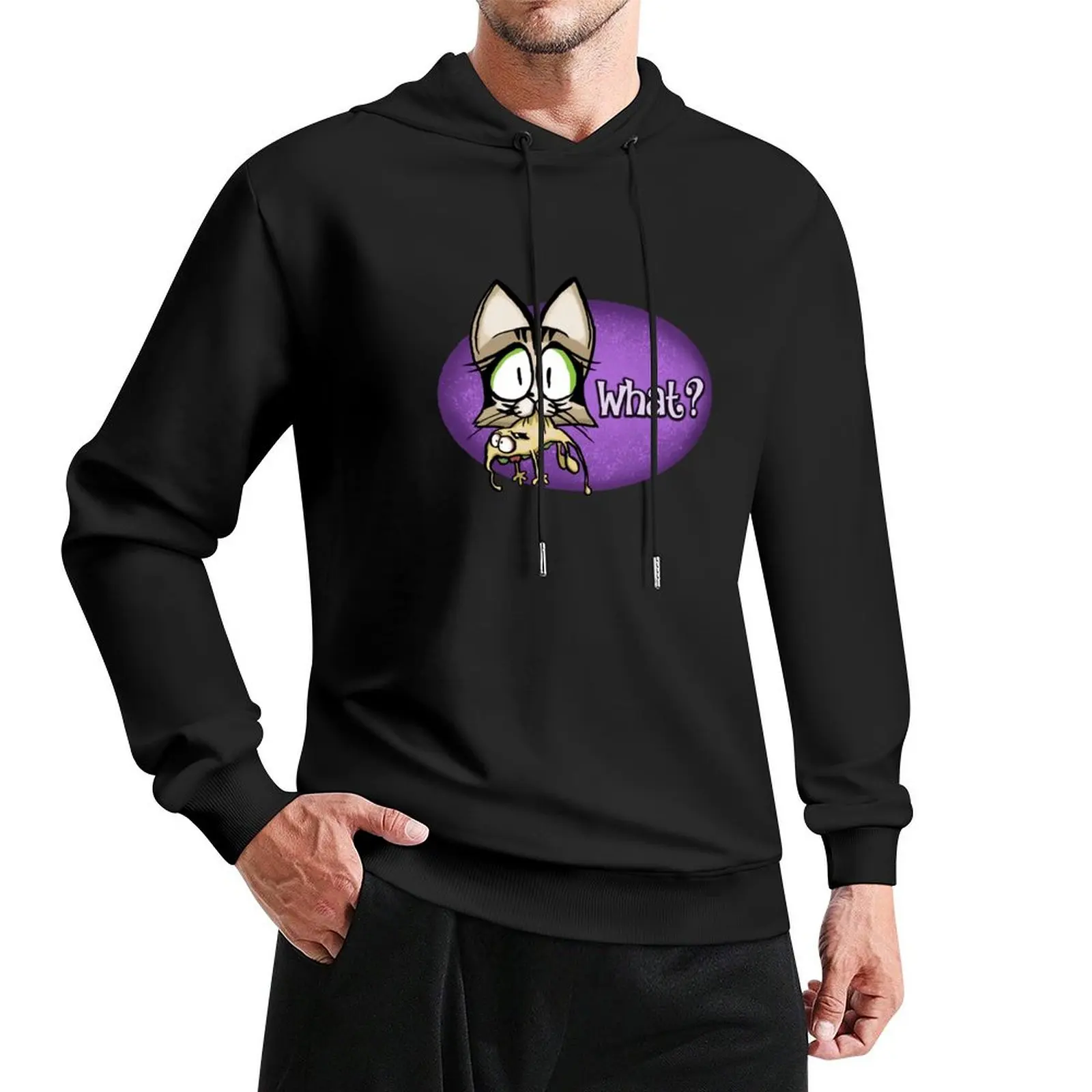 

What Pullover Hoodie men's winter sweater graphic hoodie