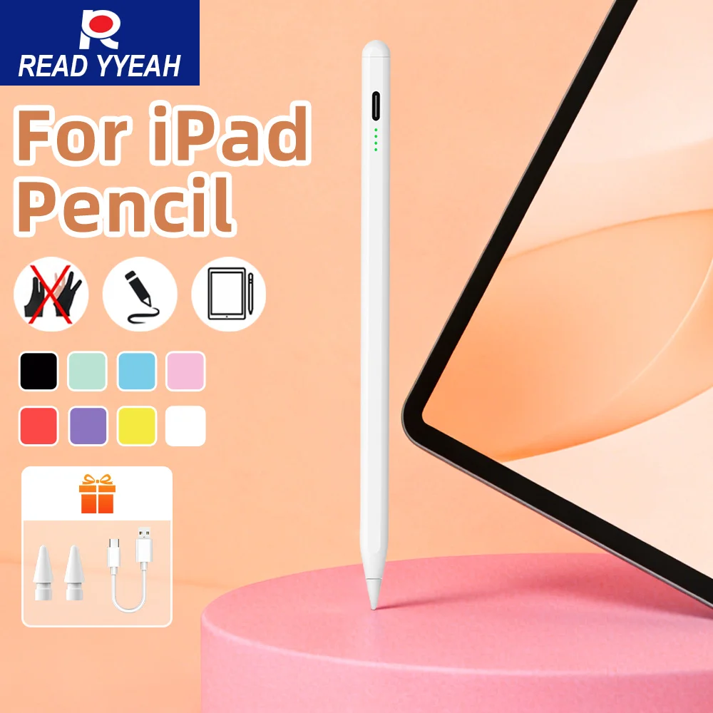 

Touch Pen for Apple Pencil Stylus with Magnetic Suction for iPad A16 Air 11 5 4 Pro 11th 13 12.9 M4 M3 M2 Pens 10 9 10th 9th