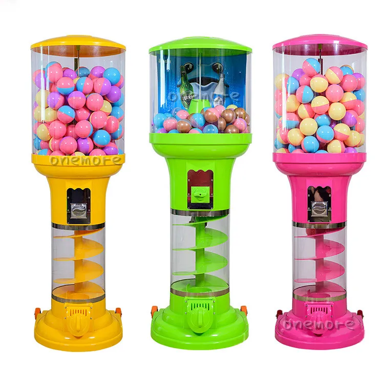 Coin Operated Gashapon Machine Kids Candy Gacha Gashapon Toys Vending Candy Gumball Machineclaw Twisted Machine